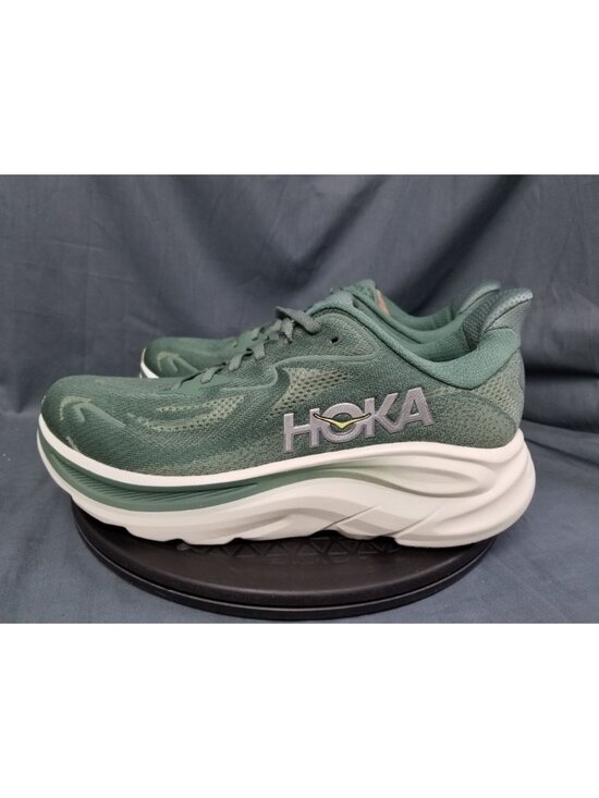Hoka One One Clifton 10 Fern Truffle Salt Sneakers Men\'s Size 9.5 NEW NO BOX! main image 9